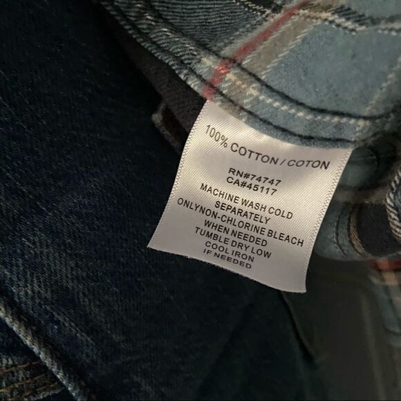 Red Head Brand Thick Cotton Flannel Work Shirt - Picture 6 of 8